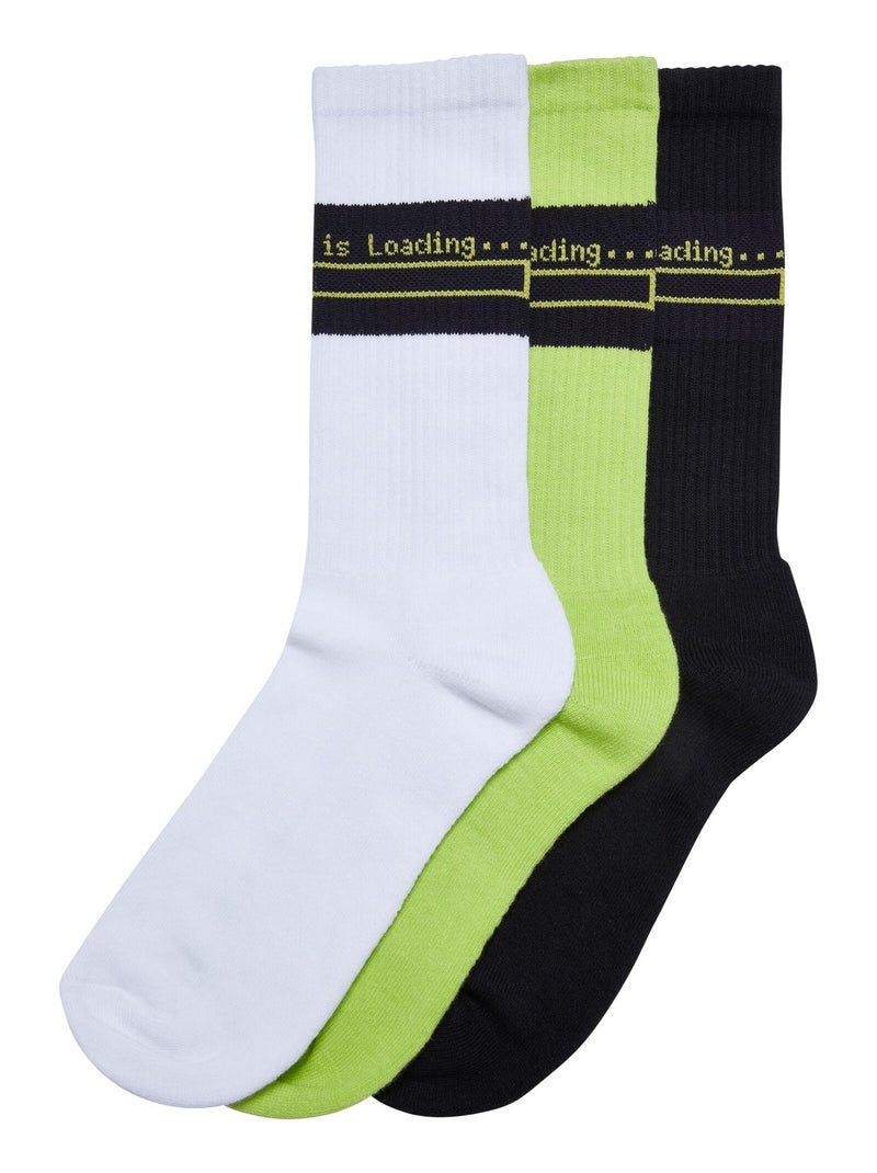 Urban Classics - Chaussettes LOADING Blanc - Kiabi