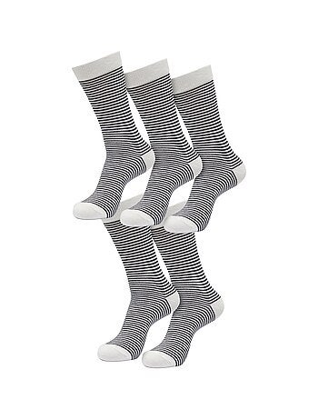Urban Classics - Chaussettes motif/style rayures fines