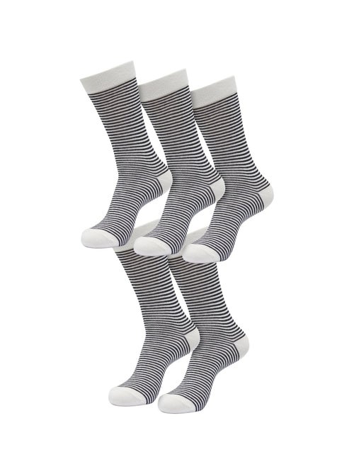 Urban Classics - Chaussettes motif/style rayures fines - Kiabi