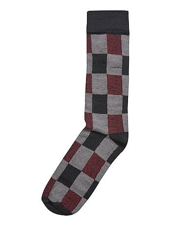 Urban Classics - Chaussettes Noël motif/style Flocons de neige