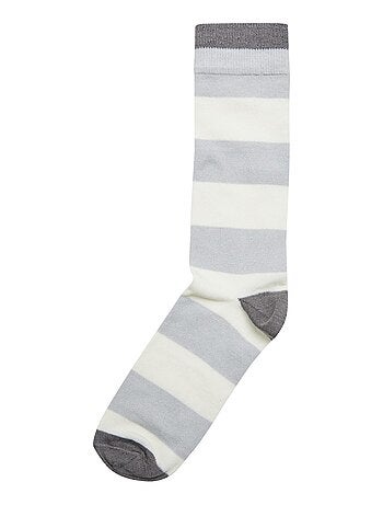 Urban Classics - Chaussettes Noël motif/style Flocons de neige