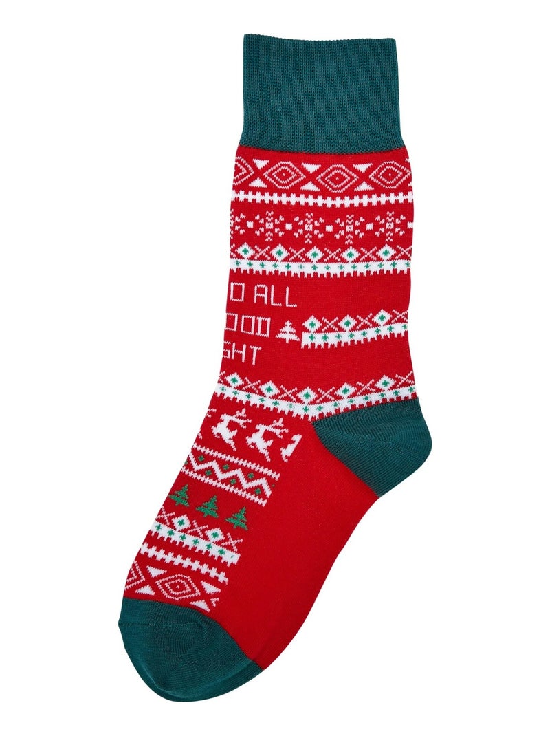 Urban Classics - Chaussettes Noël motif/style ours Multicolore - Kiabi
