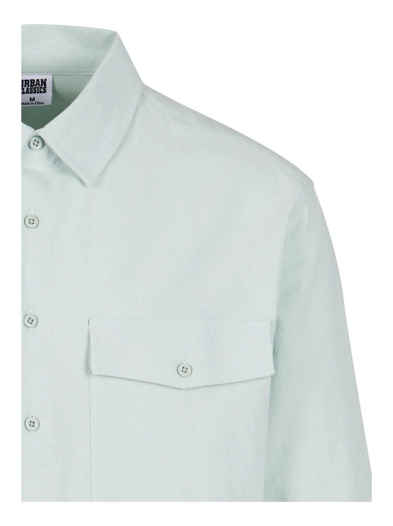 Urban Classics - Chemise BASIC Vert clair - Kiabi