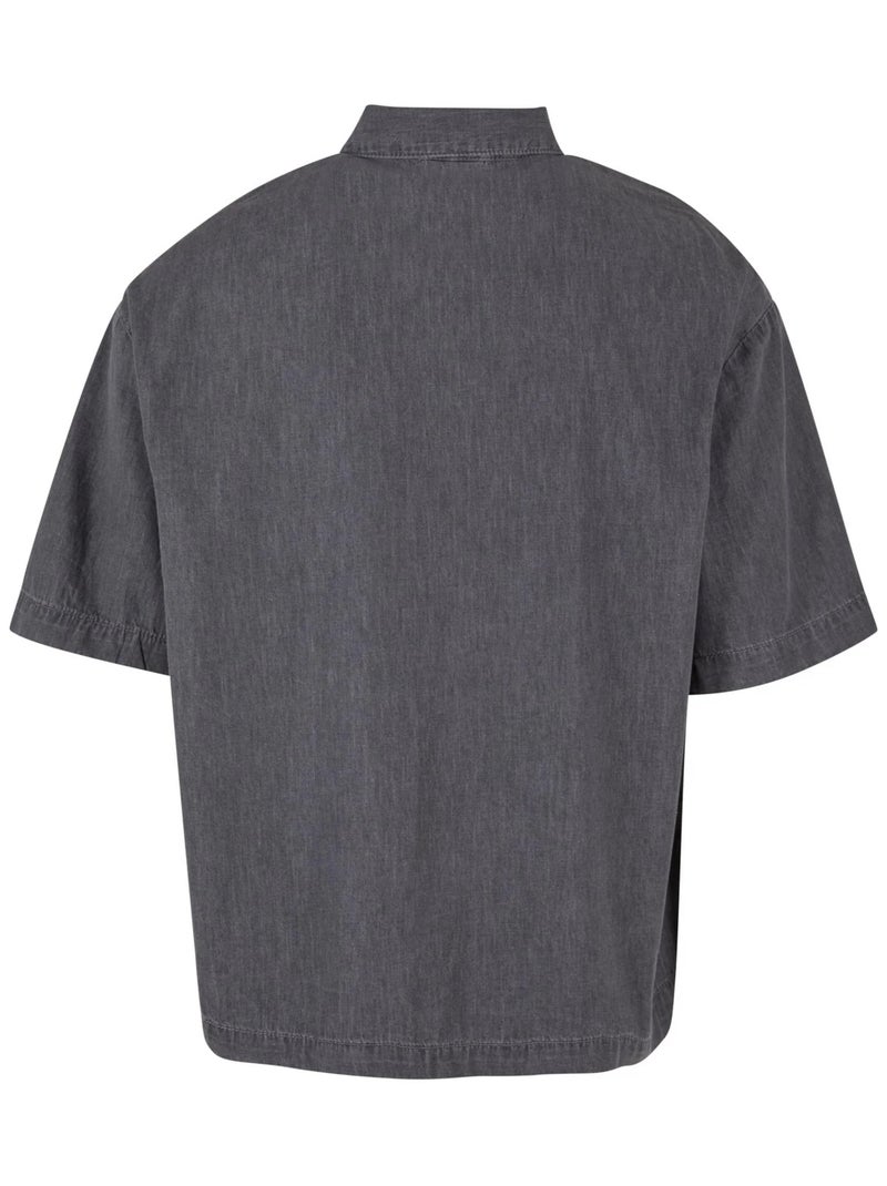 Urban Classics - Chemise Gris foncé - Kiabi