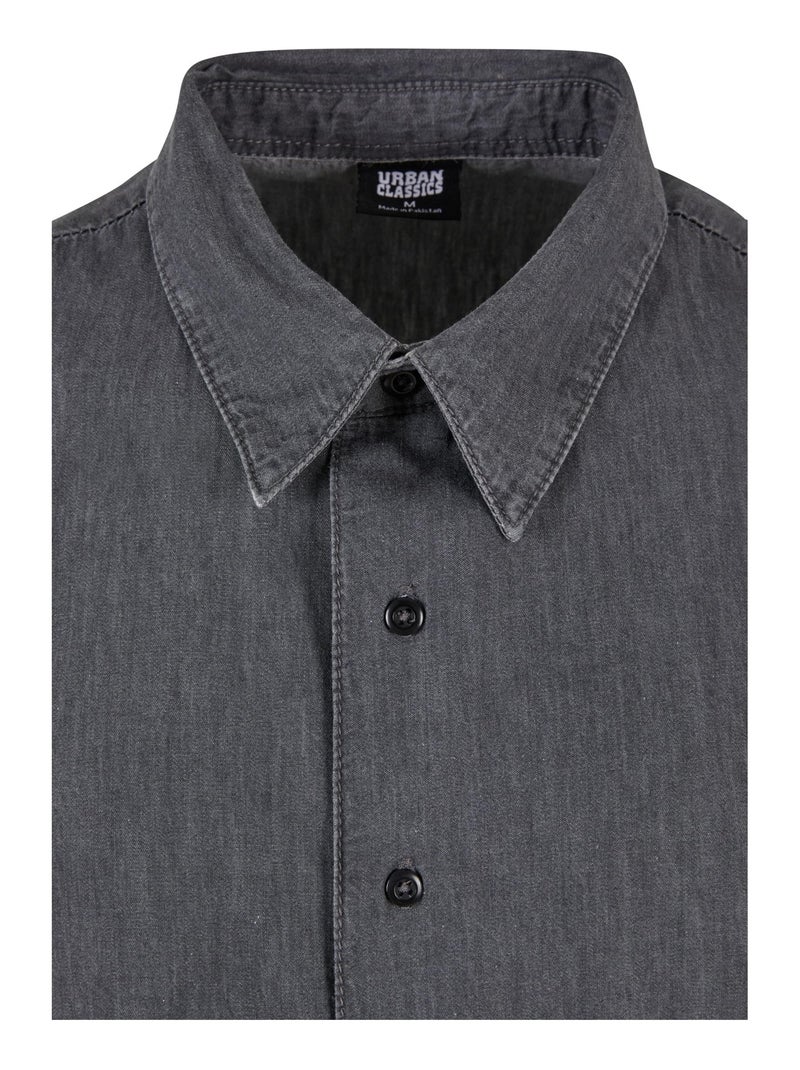 Urban Classics - Chemise Gris foncé - Kiabi