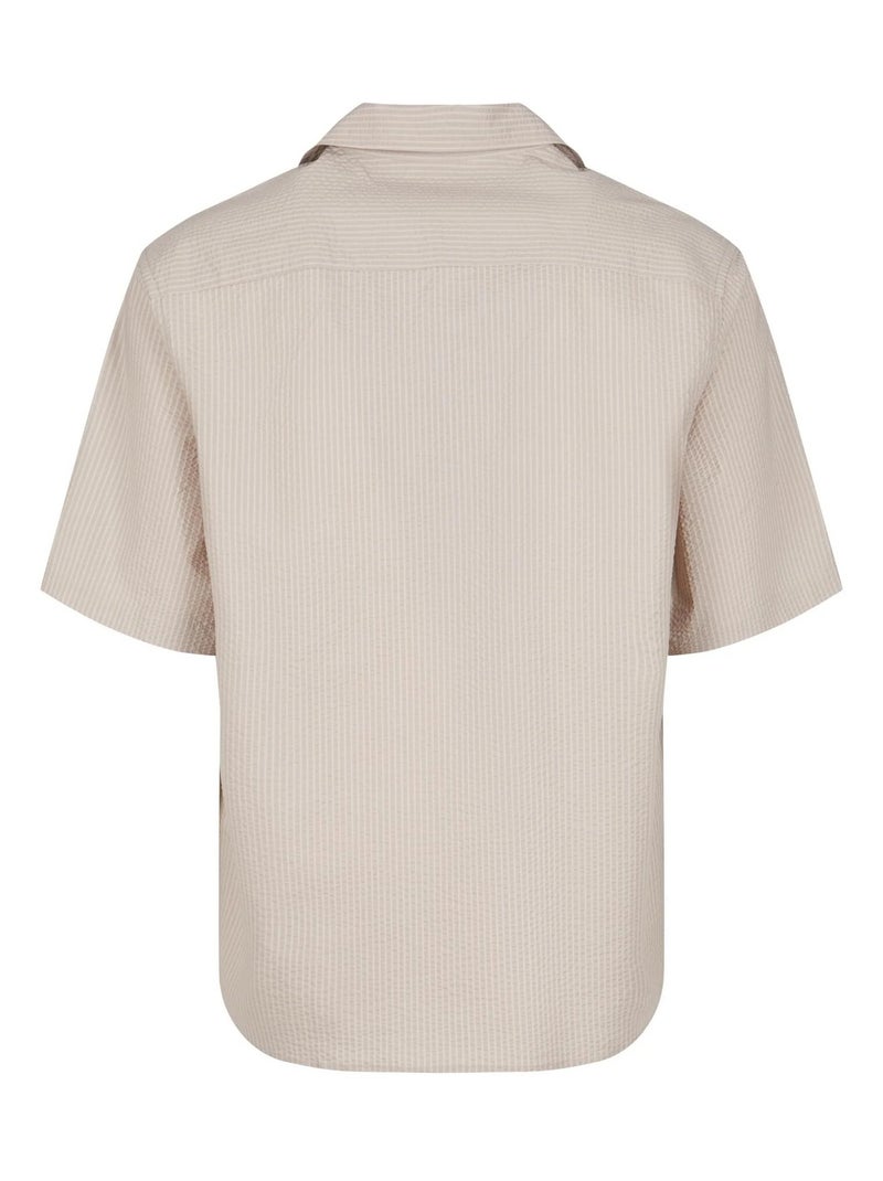 Urban Classics - Chemise manches courtes Beige foncé - Kiabi