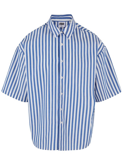 Urban Classics - Chemise manches courtes été motif/style rayé - Kiabi