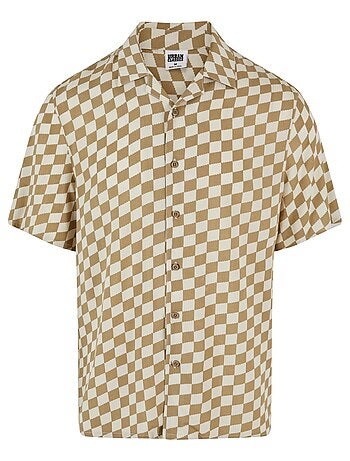 Urban Classics - Chemise motif/style à carreaux