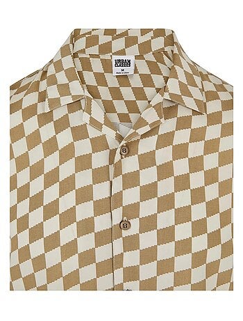 Urban Classics - Chemise motif/style à carreaux