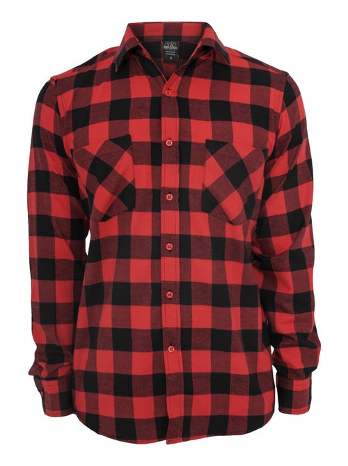 Urban Classics - Chemise motif/style à carreaux - Kiabi