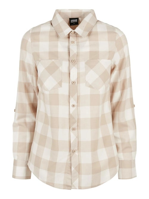 Urban Classics - Chemisier motif/style à carreaux - Kiabi