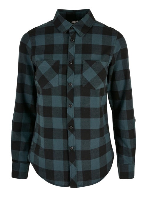 Urban Classics - Chemisier motif/style à carreaux - Kiabi