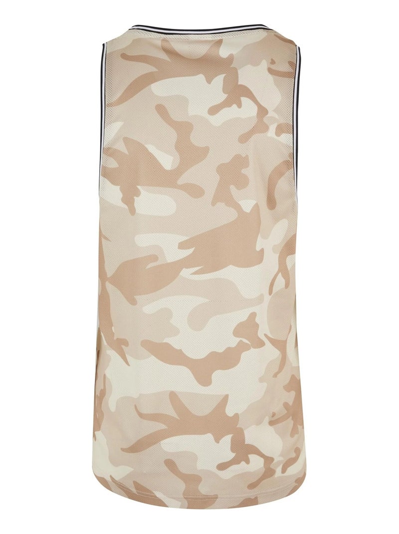 Urban Classics - Débardeur motif/style camouflage Beige foncé - Kiabi