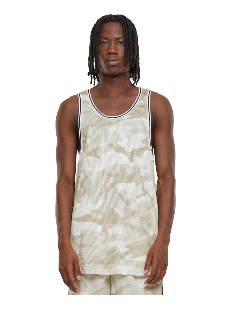 Urban Classics - Débardeur motif/style camouflage Beige foncé - Kiabi