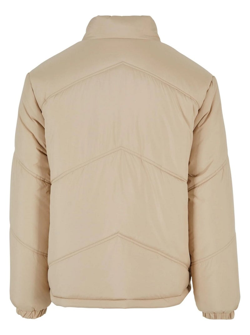 Urban Classics - Doudoune motif/style Flèche Beige - Kiabi