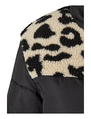Urban Classics - Doudoune motif/style imprimé léopard