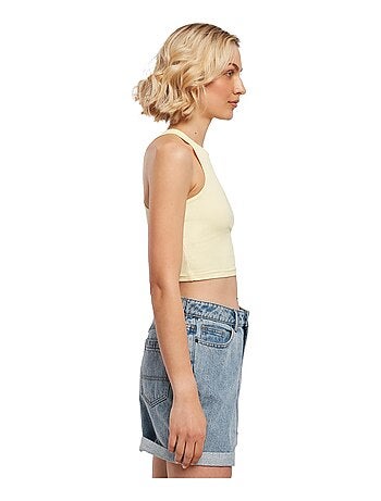 Urban Classics - Haut court motif/style Côtelé