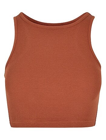 Urban Classics - Haut court motif/style Côtelé