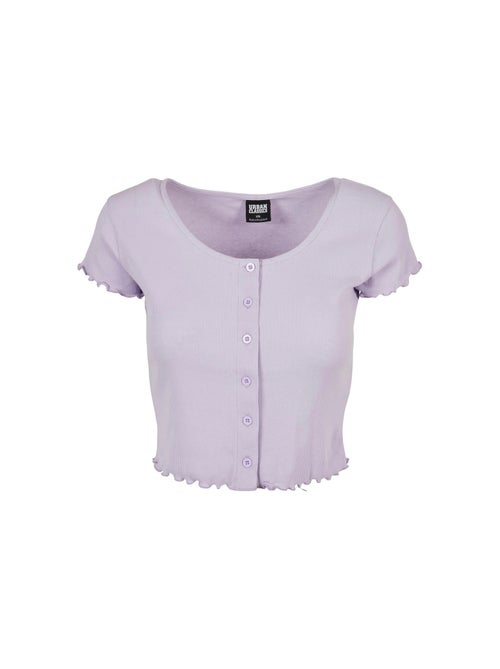 Urban Classics - Haut court motif/style Côtelé - Kiabi