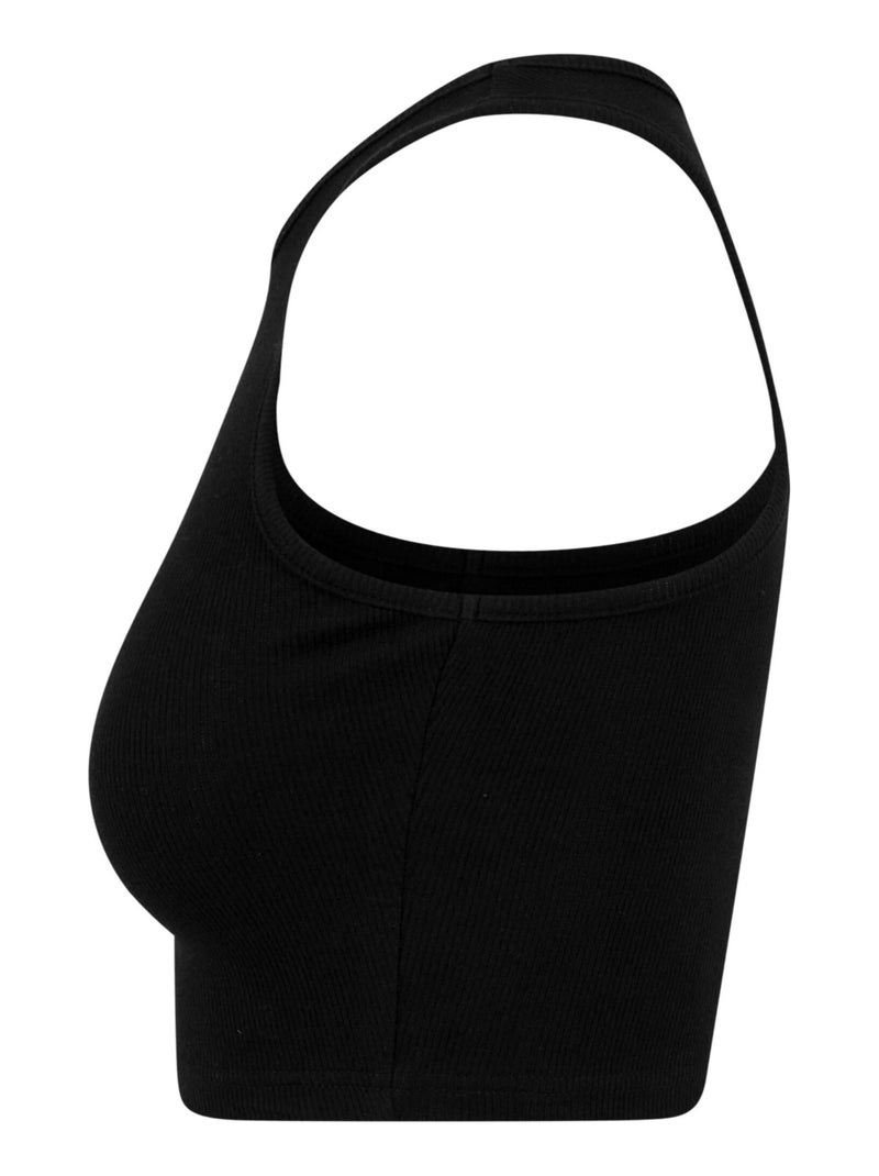 Urban Classics - Haut court motif/style Côtelé Noir - Kiabi