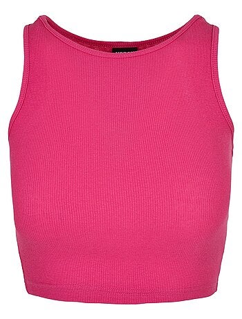 Urban Classics - Haut court motif/style Côtelé