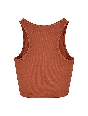 Urban Classics - Haut court motif/style Côtelé