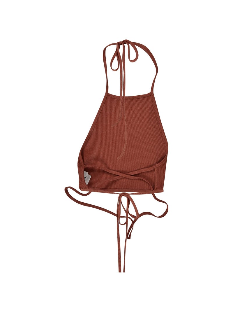Urban Classics - Haut court motif/style Trapèze Terracotta - Kiabi