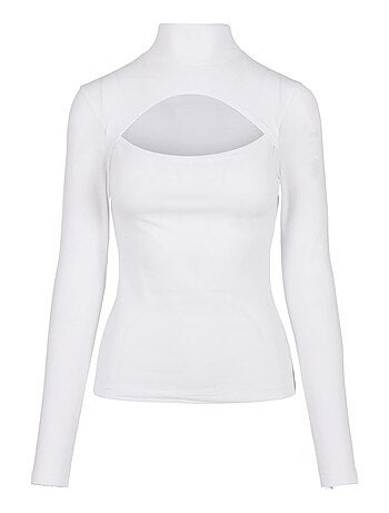 Urban Classics - Haut manches longues motif/style Découpé