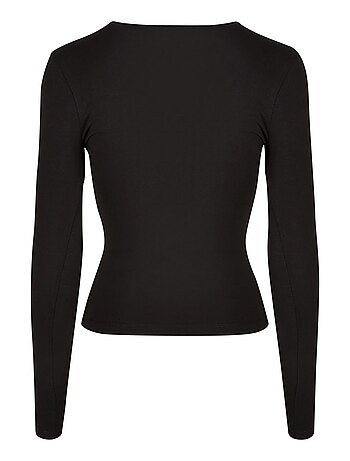 Urban Classics - Haut manches longues motif/style Découpé