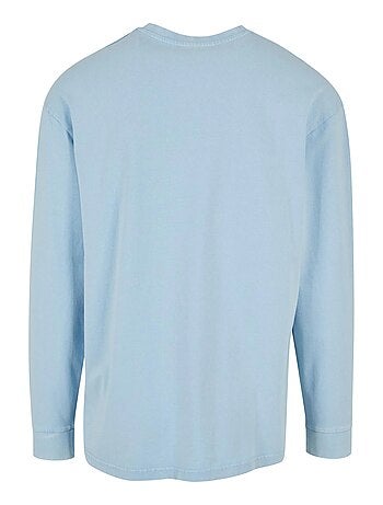 Urban Classics - Haut manches longues motif/style délavé à l'acide