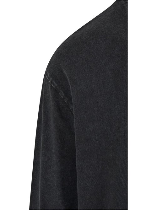 Urban Classics - Haut manches longues motif/style délavé à l'acide - Kiabi