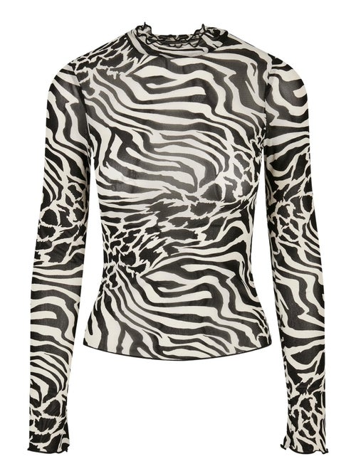 Urban Classics - Haut manches longues motif/style imprimé intégral - Kiabi