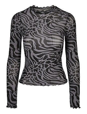 Urban Classics - Haut manches longues motif/style imprimé intégral