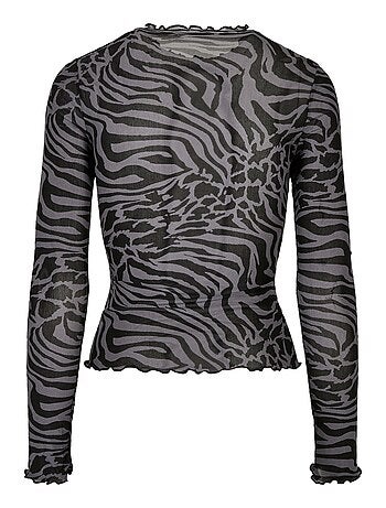 Urban Classics - Haut manches longues motif/style imprimé intégral