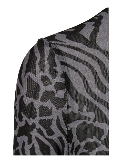 Urban Classics - Haut manches longues motif/style imprimé intégral - Kiabi