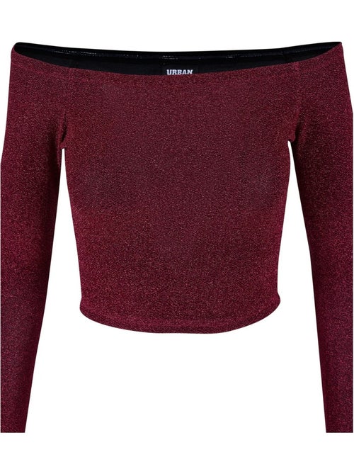 Urban Classics - Haut manches longues motif/style Paillettes - Kiabi