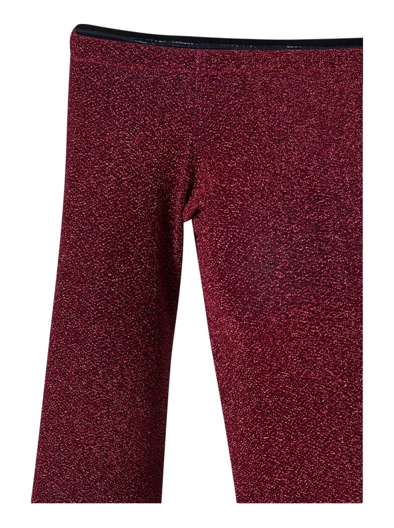 Urban Classics - Haut manches longues motif/style Paillettes Bordeaux - Kiabi