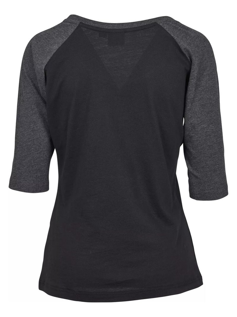 Urban Classics - Haut manches ¾ motif/style Contrasté Noir - Kiabi