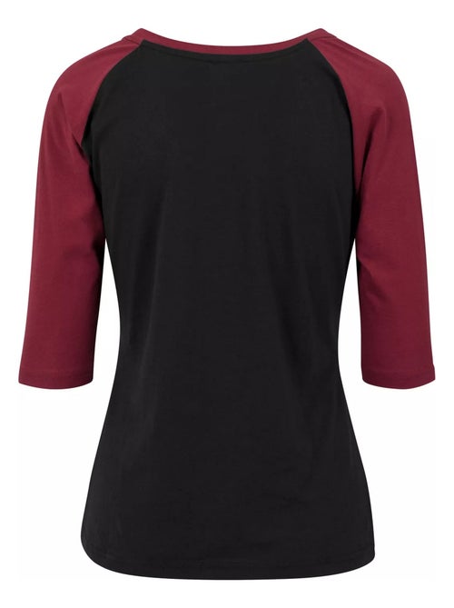 Urban Classics - Haut manches ¾ motif/style Contrasté - Kiabi