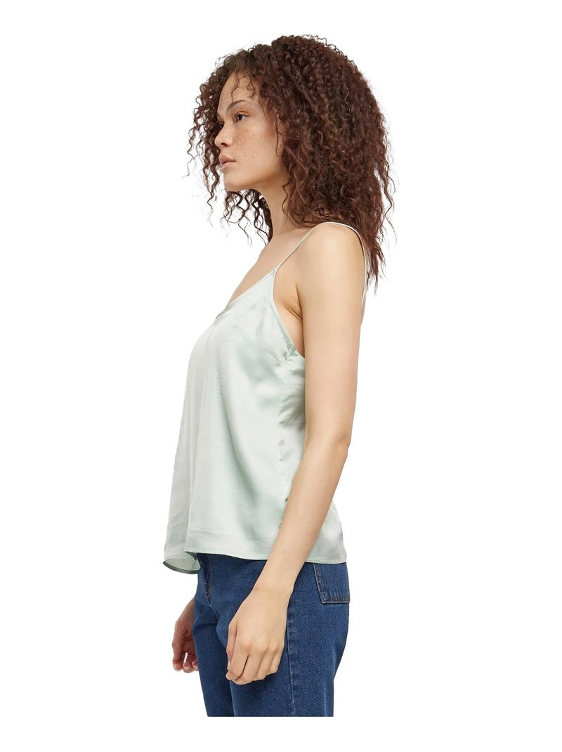 Urban Classics - Haut manches style caraco Vert clair - Kiabi