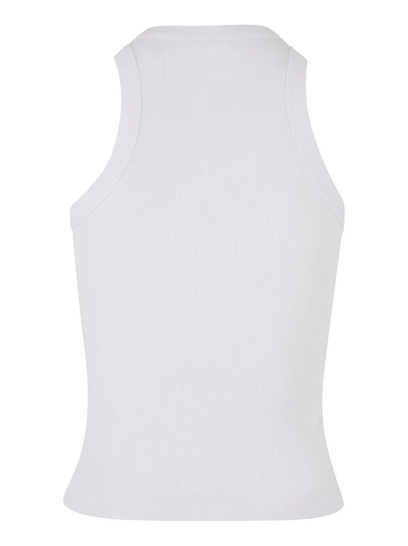 Urban Classics - Haut motif/style Côtelé Blanc - Kiabi