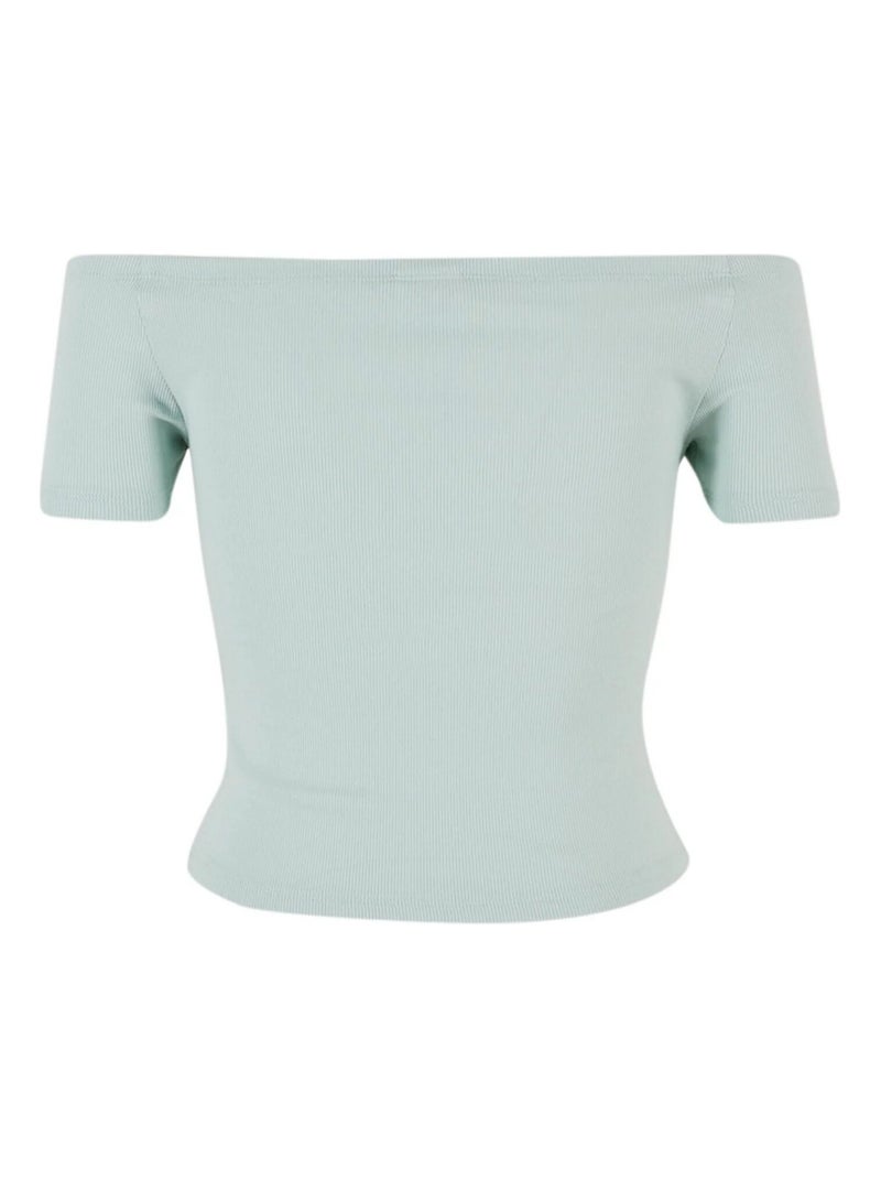 Urban Classics - Haut motif/style Côtelé Vert clair - Kiabi