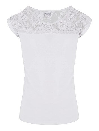 Urban Classics - Haut motif/style Dentelle