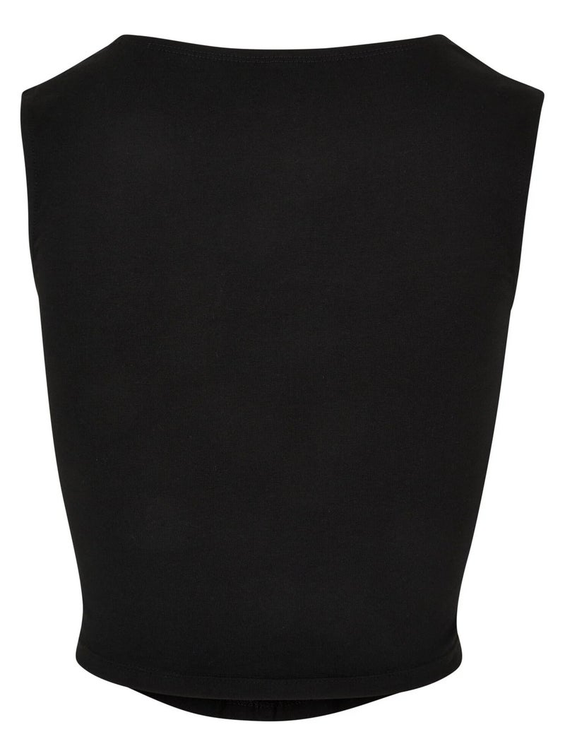 Urban Classics - Haut motif/style Détail corset Noir - Kiabi