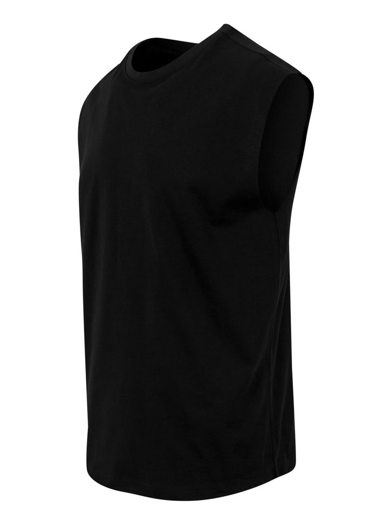 Urban Classics - Haut sans manches Noir - Kiabi