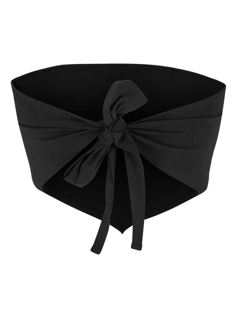 Urban Classics - Hauts motif/style À nœud Blanc Noir - Kiabi