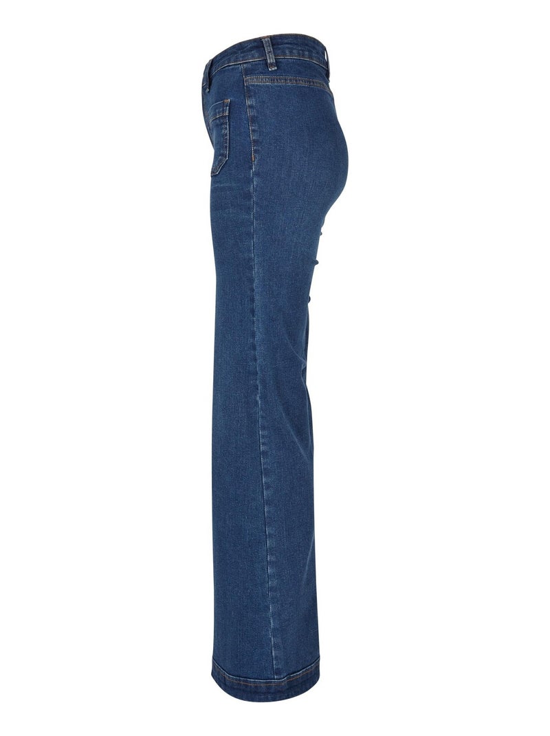 Urban Classics - Jean motif/style rétro Bleu anthracite - Kiabi