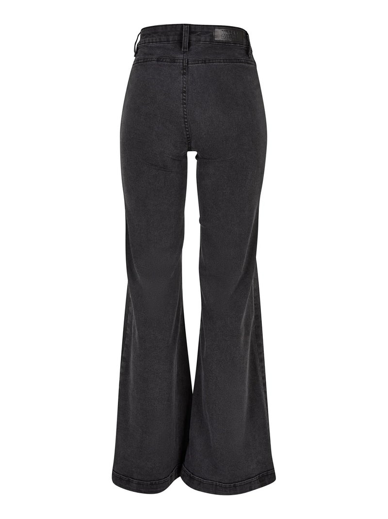 Urban Classics - Jean motif/style rétro Noir - Kiabi