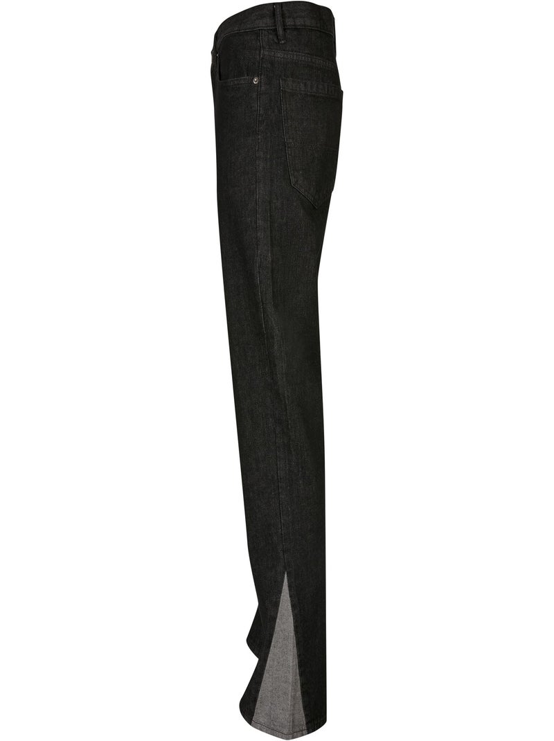 Urban Classics - Jean motif/style Triangle Noir - Kiabi