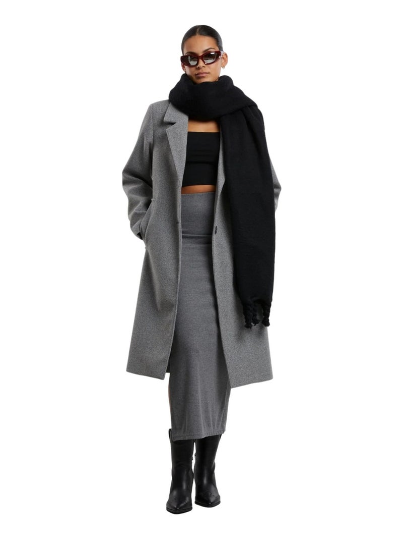 Urban Classics - Jupe longue Gris foncé - Kiabi